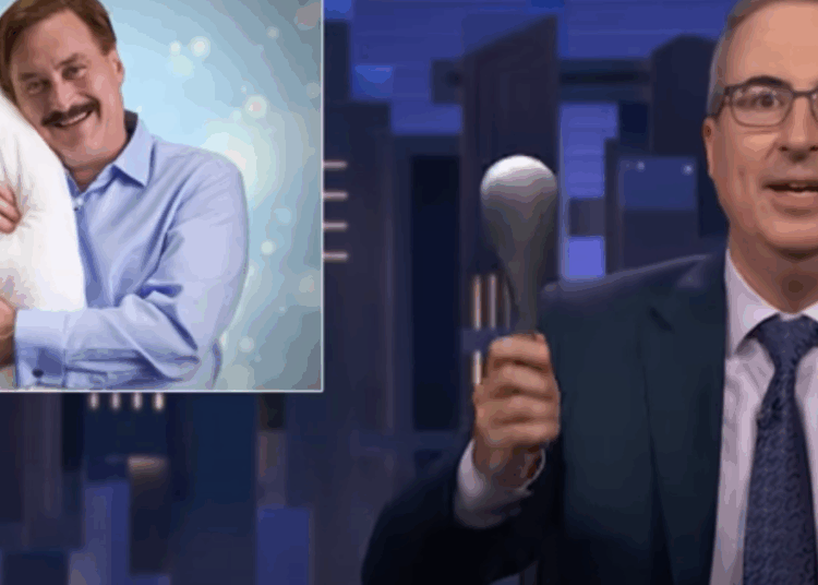 A exposição de John Oliver do mercado de Mike Lindell dá uma volta absolutamente imunda