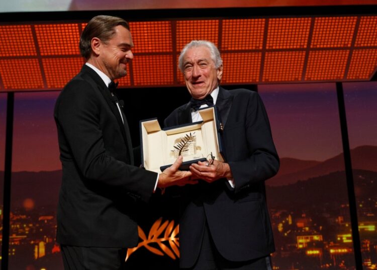 Leonardo DiCaprio, à esquerda, e Robert de Niro