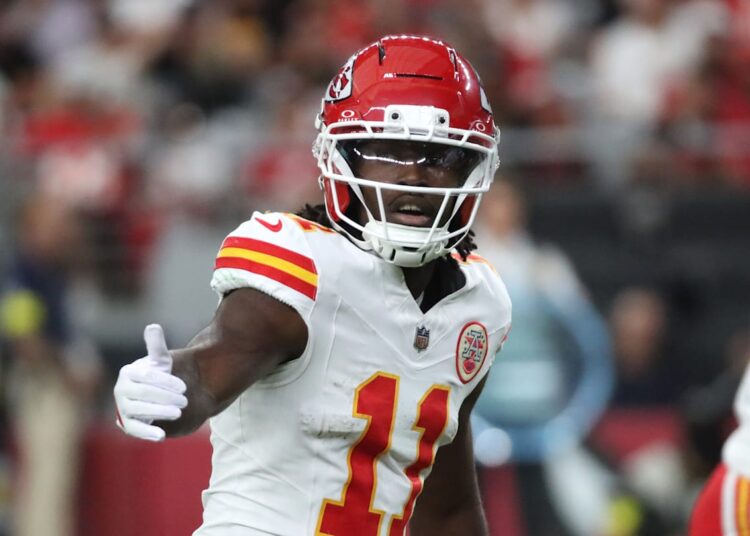 A lesão de Jalen Royals ameaça a grande chance de subir no gráfico de profundidade do Chiefs WR