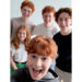 A série 'Harry Potter' da HBO lança mais crianças Weasley. Conheça Ginny, Fred, George e Percy.