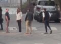 Andrew Garfield, outras celebridades, visto filmando filme em SF sobre o CEO do Openai, Sam Altman