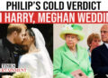 As 4 palavras do príncipe Philip que abalaram a família real depois de Harry, Meghan Wedding