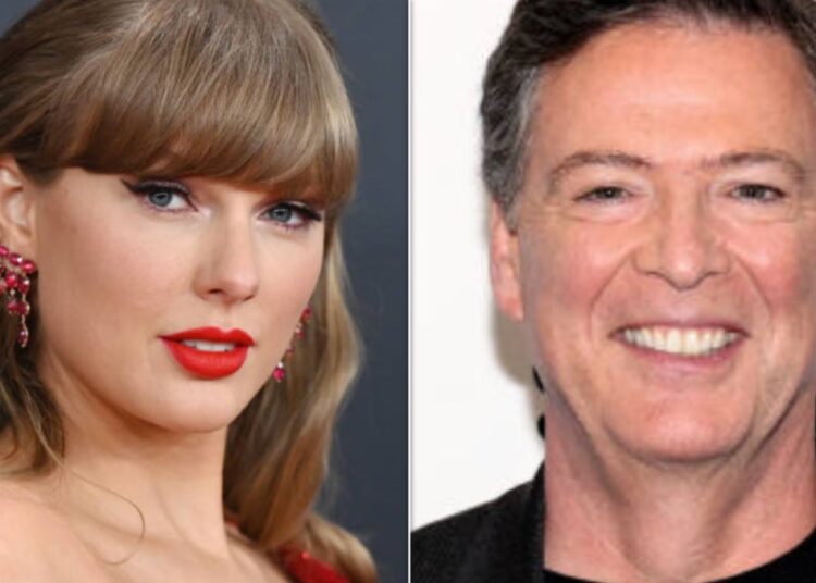 Assista a James Comey Fanboy sobre Taylor Swift por 5 minutos enquanto rasgava Trump