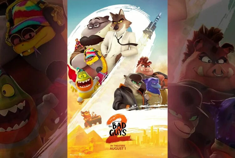 'Bad Guys 2' é uma boa brincadeira de família