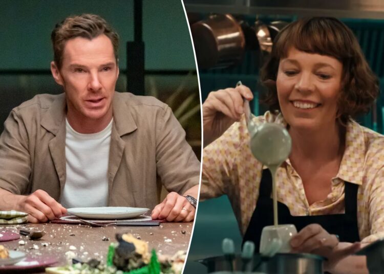 Batalha chata de Benedict Cumberbatch, Olivia Colman