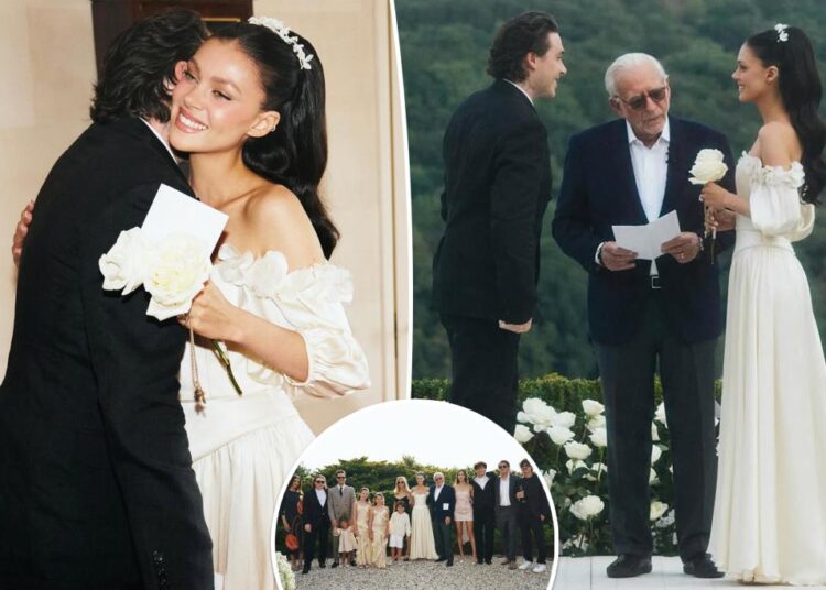 Brooklyn Beckham, Nicola Peltz posam com toda a sua família no VOW RENOWAL SANS David, Victoria