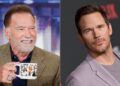 Chris Pratt revela o lado doce de Arnold Schwarzenegger