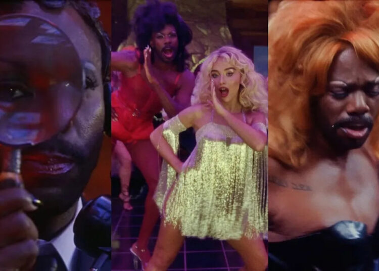 Colman Domingo está sentindo a fantasia no novo vídeo de Sabrina Carpenter