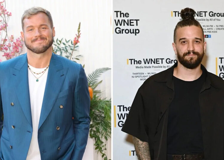 Colton Underwood provoca a parceria 'DWTS' com a marca de 'traidores' Mark Ballas