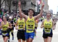 Henry Richard correu a maratona de Boston em 2024 com três amigos em apoio ao Team MR8.