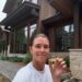 Danica Patrick mostra escapar para as montanhas do Colorado