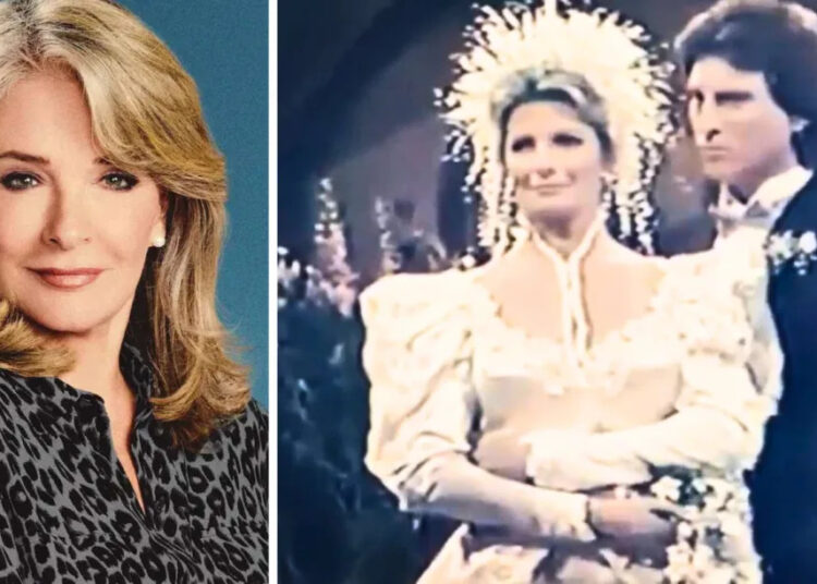 Deidre Hall reflete em 39 anos desde dias casamento com Drake Hogestyn