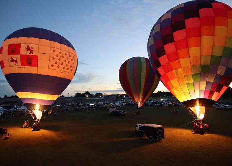 Entretenimento: Camden hospeda o Festival de balão de ar quente | O Arkansas Democrat-Gazette