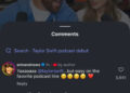 Erin Andrews não pode deixar de reagir à revelação pessoal de Taylor Swift