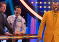 Eu assisti o último episódio de Celebrity Family Feud para Jason Ritter de Matlock, mas sua madrasta roubou totalmente o show