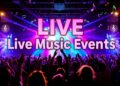 Experimente os melhores eventos de música ao vivo perto de você: próximos shows e performances