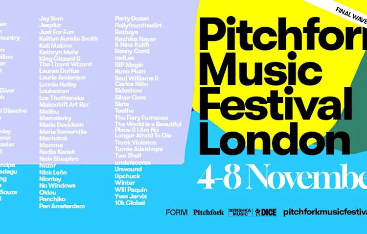 Festival de música Pitchfork London 2025 anuncia a onda final de artistas