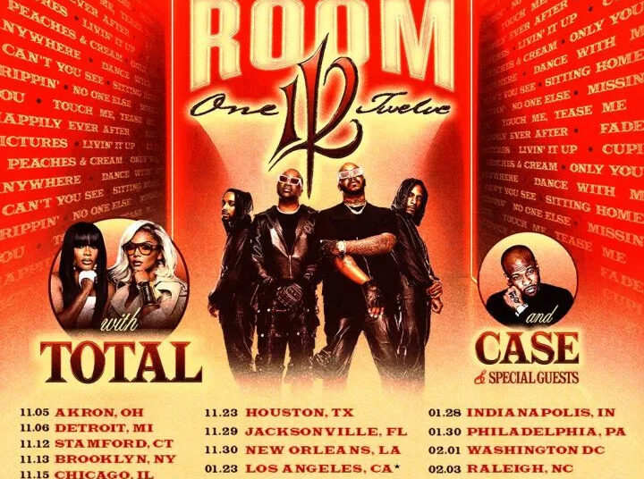 Grupos de R&B 112, total para parar em Nova Orleans para 'Sala 112' Tour