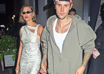 Hailey Bieber 'Nervous' do novo 'fascínio por armas de fogo' do marido Justin em meio a um comportamento irregular - nacional Enquirer