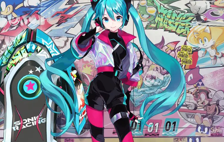 Hatsune Miku x Sonic Collaboration "Project Onsoku" anunciado com novas músicas e vídeos