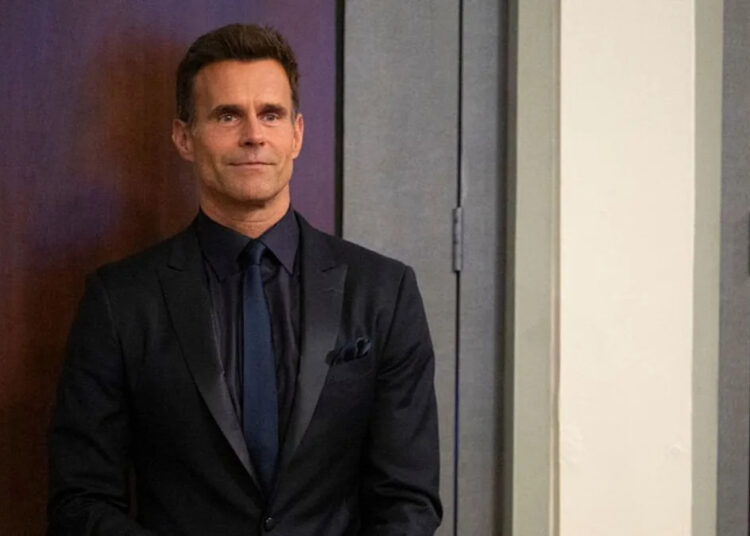 'Hospital Geral' Cameron Mathison 'corteado' por mais novo membro da família