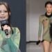 Jenna Ortega evoca Gothic Edge em Simone Rocha para quarta -feira em Seul