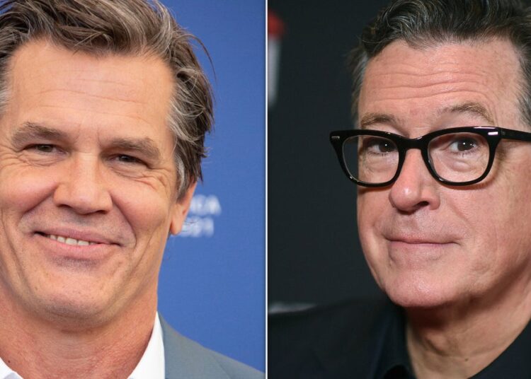 Josh Brolin dá a Stephen Colbert alguns conselhos atrevidos após a CBS derrubar