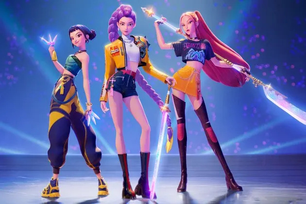 KPOP Demon Hunters retornam ao Slay the Aria álbuns paradas mais uma vez