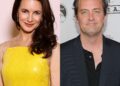 Kristin Davis, Matthew Perry montado na data dos anos 90
