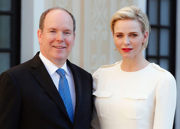 Príncipe Alberto de Mônaco, princesa Charlene de Mônaco.