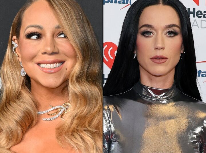 Mariah Carey tem uma reação inestimável a Katy Perry indo para o espaço