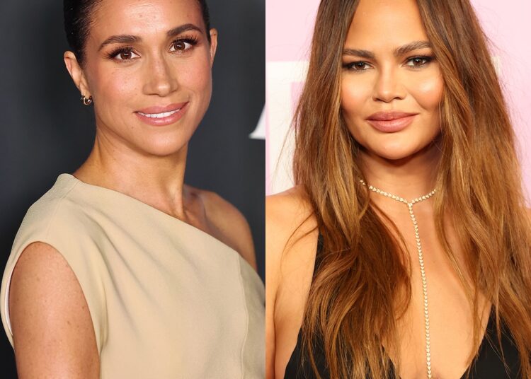 Meghan Markle, Chrissy Teigen se reúne por Love, Meghan