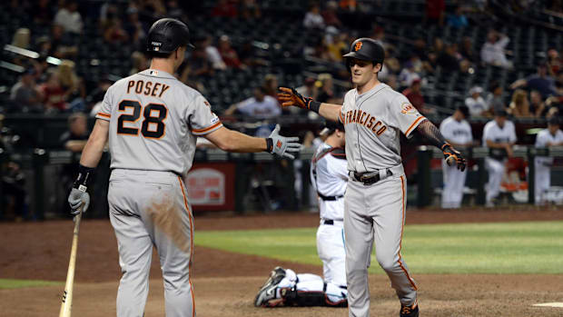 Mike Yastrzemski, da Royals, acabou de sugerir o retorno a Giants na agência gratuita?