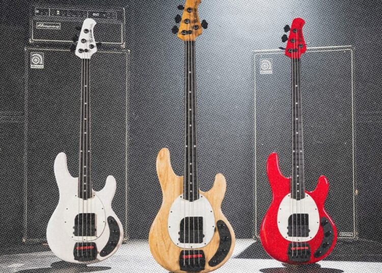 Music Man libera o Stingray de Tim Commerford em novos acabamentos