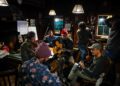 Música folclórica e acampamento de composição em New Hampshire