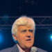 O comediante Jay Leno conversa