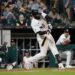 O defensor do centro de White Sox, Luis Robert Jr.