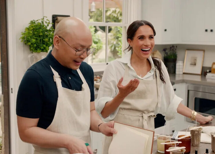 O humor da mãe de Meghan Markle estava em exibição em "With Love, Meghan", segunda temporada