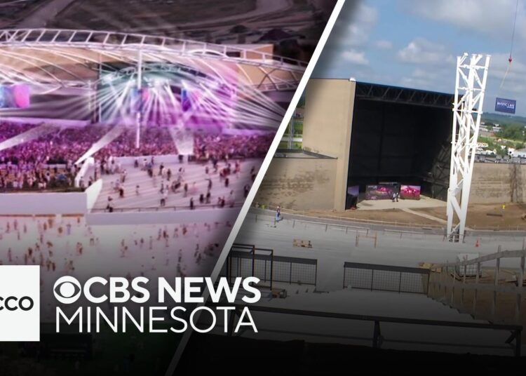 O maior local de música ao ar livre de Minnesota chamado “Anfiteatro Mystic Lake”