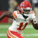 O novato Chiefs WR Jalen Royals (joelho) improvável de jogar a semana 1 vs. Chargers