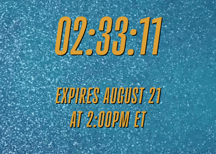 O que Taylor Swift está anunciando com as 14:00 de agosto de 21 de agosto?