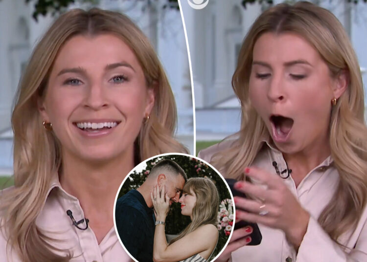 O repórter da Casa Branca tem reação viral a Taylor Swift, Travis Kelce Engagement
