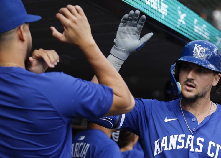 O trecho vermelho de Royals Slugger lhe rende