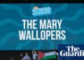 O último jantar de jantar e vampiro condena o festival depois que o set de Mary Wallopers parou a bandeira da Palestina | Música