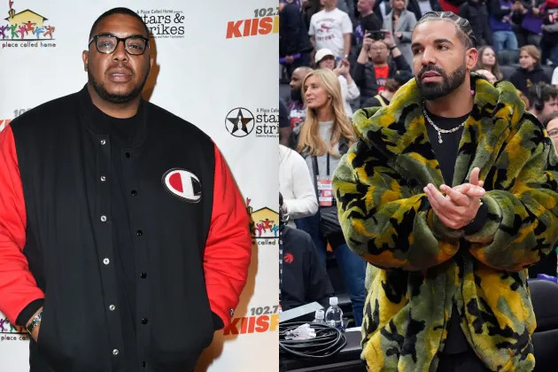 Os óculos Malone lança Drake parecido para testemunhar no videoclipe "Wanted"