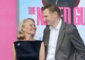 Pamela Anderson e o relacionamento de relações públicas de Liam Neeson.