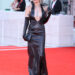 Paris Jackson parecia uma princesa gótica neste vestido de couro em Frankenstein Premiere