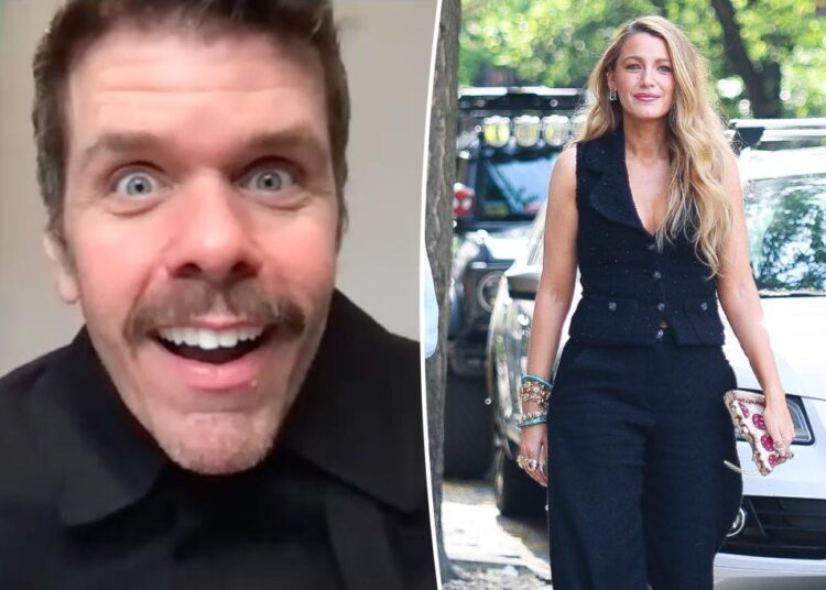 Por que Perez Hilton auto-representado está "otimista" à frente da audiência de Blake Lively intimação
