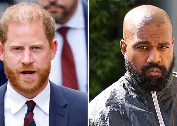 Príncipe Harry em comparação com Kanye West após a controvérsia nazista - notícias de celebridades - entretenimento