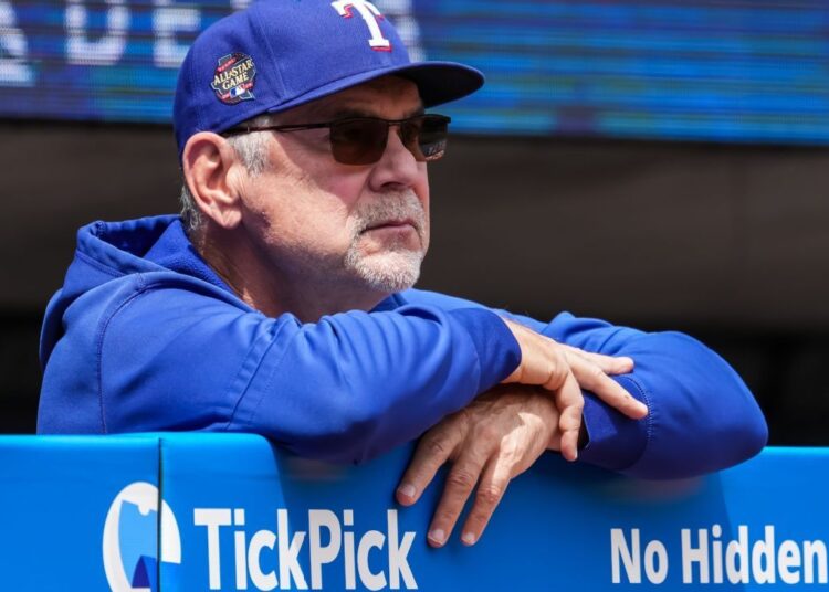 Rangers 'Bruce Bochy para Miss Royals Game Over Matter Pessoal